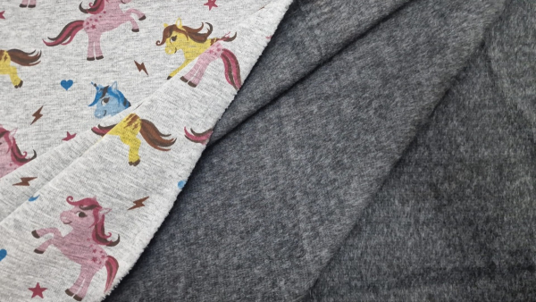 Alpenfleece Bunte Einhorn